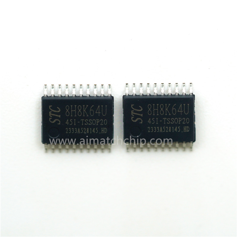 STC8H8K64U-45I-TSSOP20